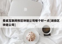 娄底互联网和区块链公司哪个好一点[湖南区块链公司]